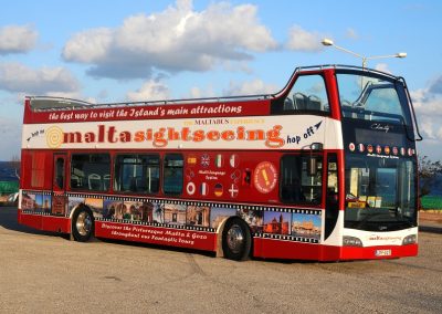 Malta Sightseeing Hop on – Hop Off Bus