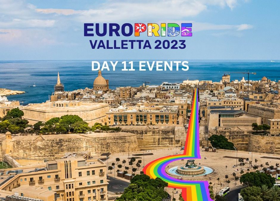 EuroPride Program Day 11 – Sunday, 17th September – Last Day